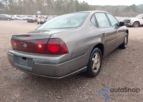 2003 Chevrolet Impala из США, поврежденный, VIN 2G1WF52E039167413